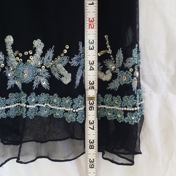 Marina beaded dress.  Sz 6 - Picture 5 of 7